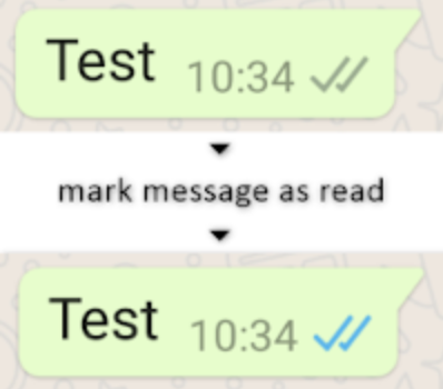 Mark message as read